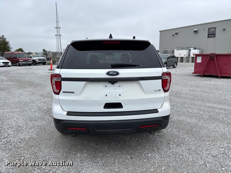 image for item NM9902 2018 Ford Explorer Police Interceptor SUV