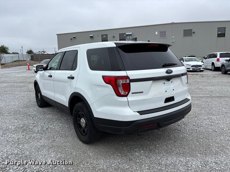 image for item NM9902 2018 Ford Explorer Police Interceptor SUV