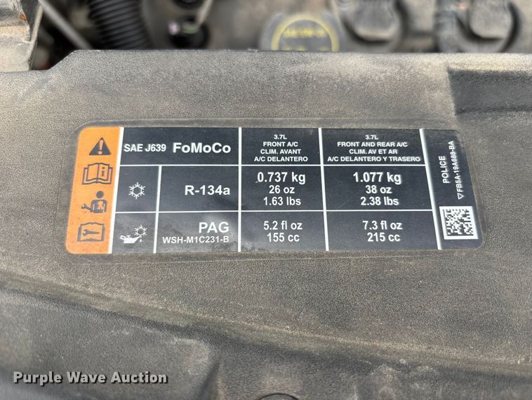 image for item NM9902 2018 Ford Explorer Police Interceptor SUV