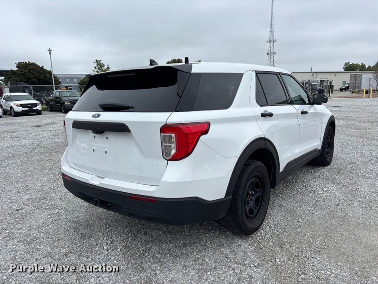 image for item NM9903 2020 Ford Explorer Police Interceptor SUV