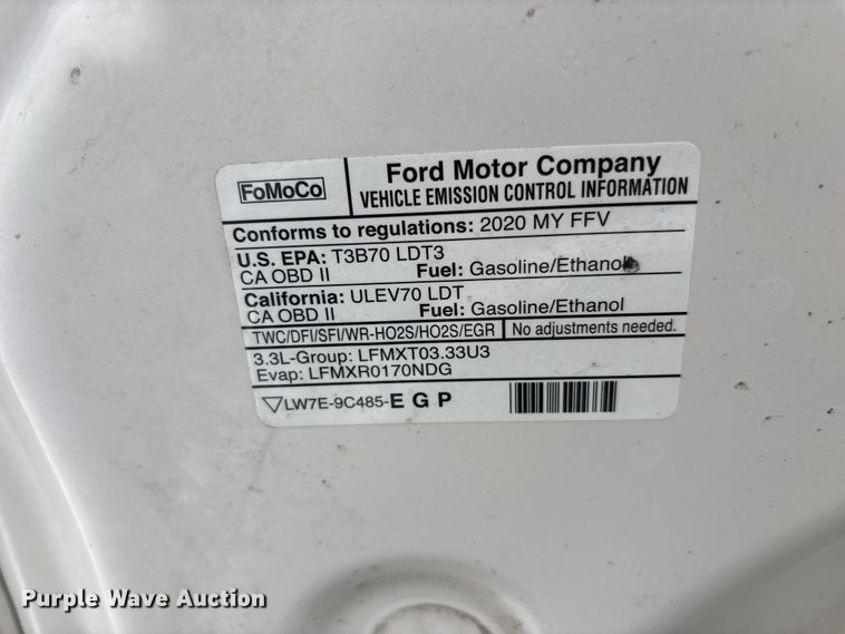 image for item NM9903 2020 Ford Explorer Police Interceptor SUV