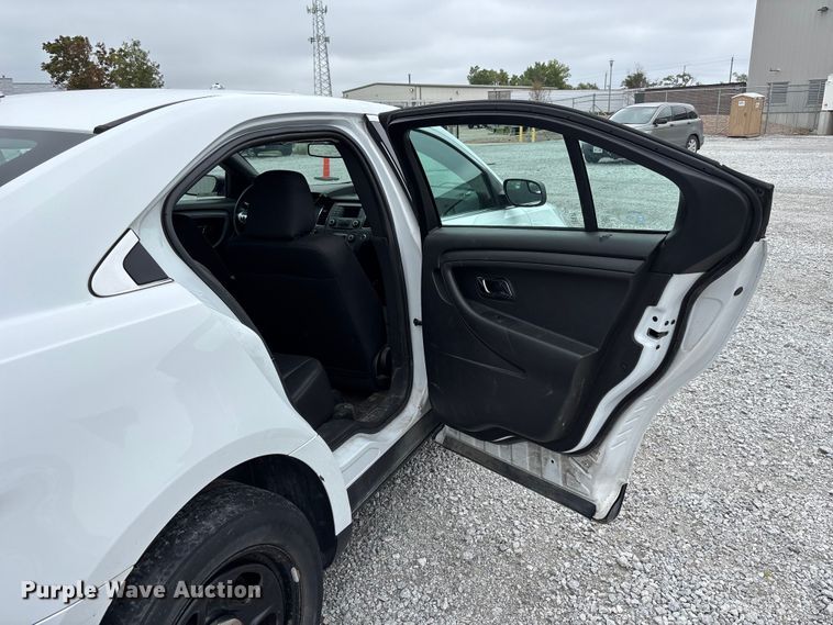image for item NM9905 2018 Ford Taurus Police Interceptor 