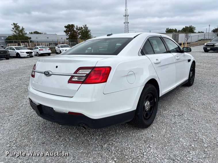 image for item NM9906 2018 Ford Taurus Police Interceptor 