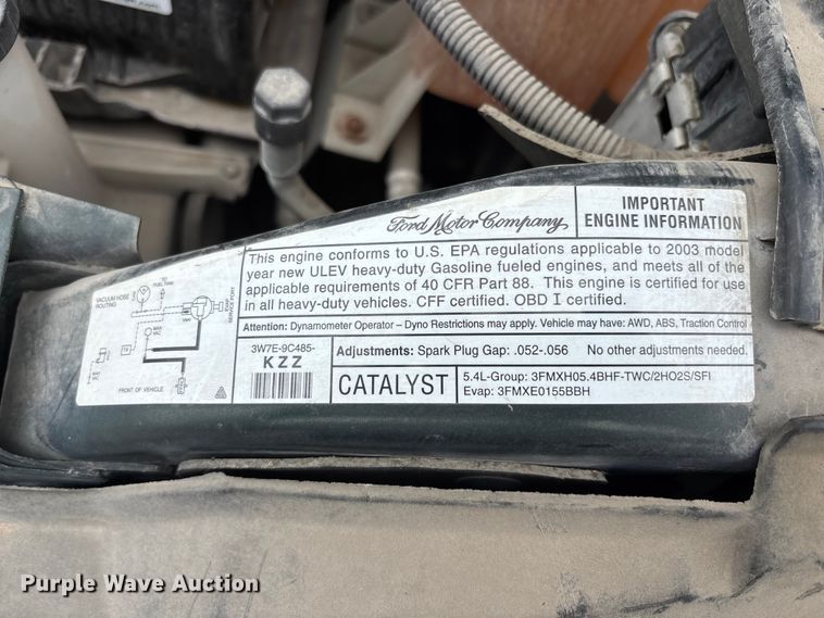 image for item NM9908 2003 Ford F250 Super Duty Ext. Cab pickup truck