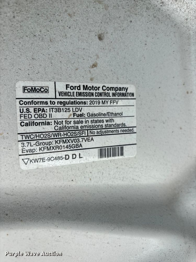image for item NM9912 2019 Ford Taurus Police Interceptor 
