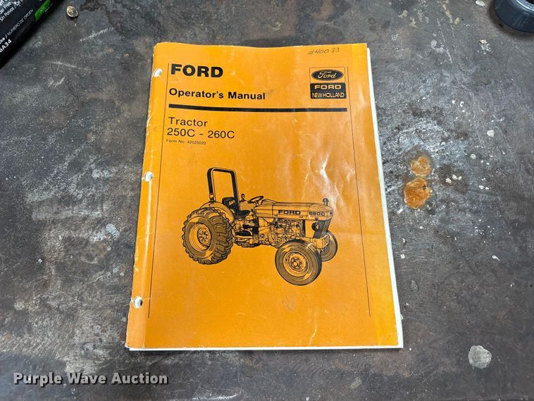 image for item NM9921 1990 Ford 250C tractor