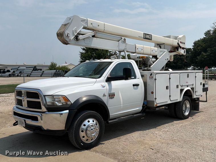 2012 Ram 5500 HD bucket truck