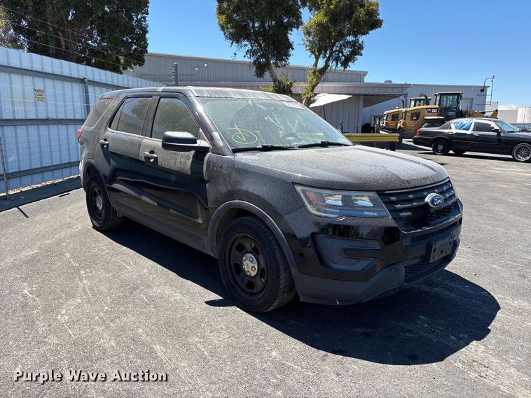 image for item YA4313 2018 Ford Explorer Police Interceptor SUV