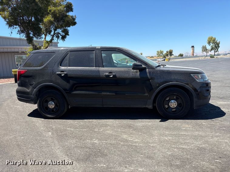 image for item YA4313 2018 Ford Explorer Police Interceptor SUV