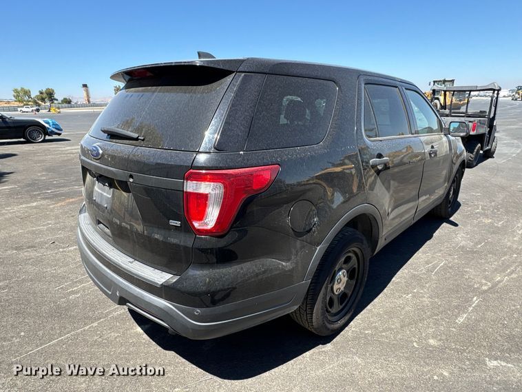 image for item YA4313 2018 Ford Explorer Police Interceptor SUV
