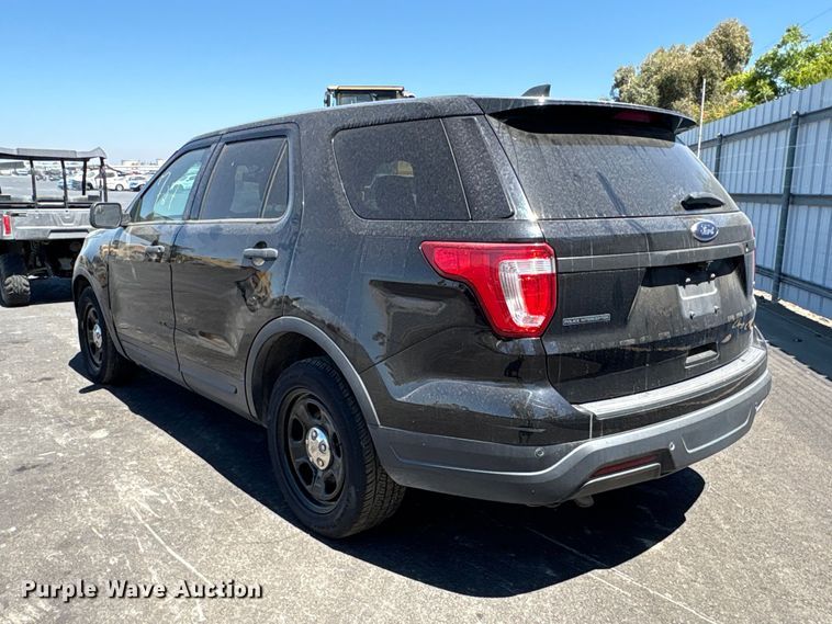 image for item YA4313 2018 Ford Explorer Police Interceptor SUV