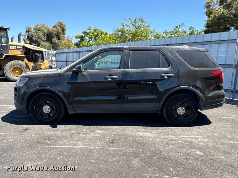 image for item YA4313 2018 Ford Explorer Police Interceptor SUV