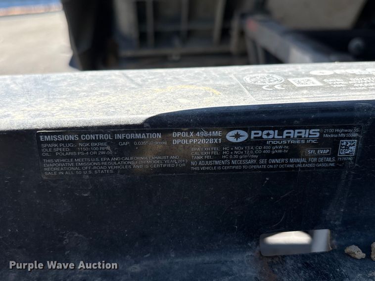 image for item YA4314 2013 Polaris Ranger utility vehicle