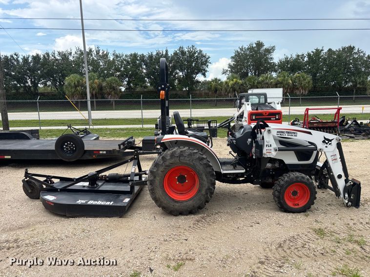 image for item DV7263 2023 Bobcat CT2040 MFWD tractor