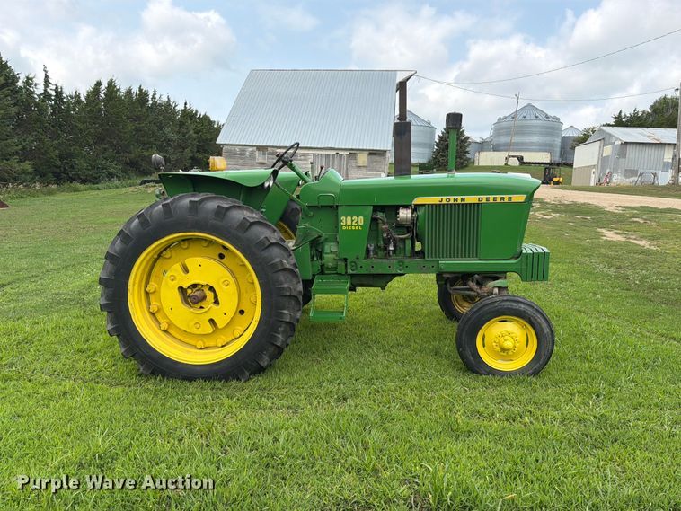 image for item EA0425 1967 John Deere 3020 Diesel tractor