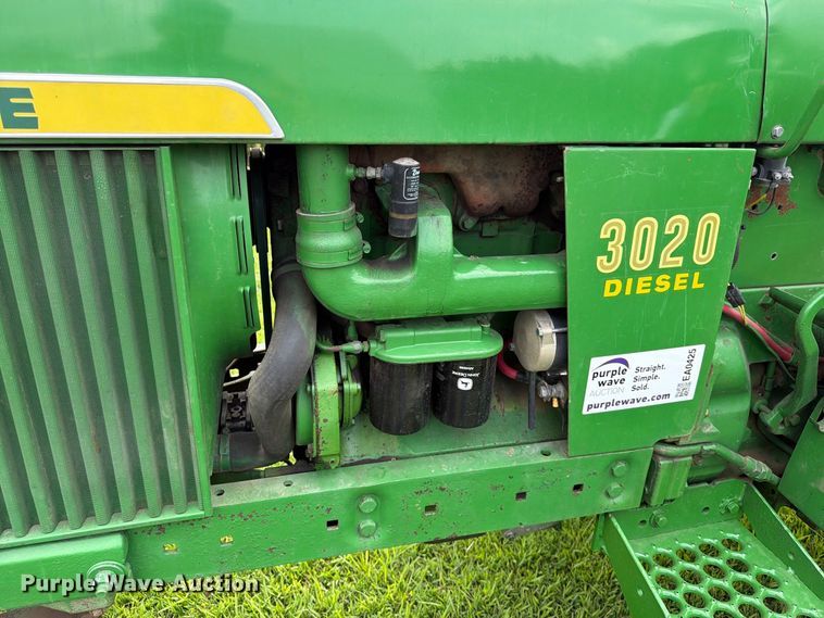 image for item EA0425 1967 John Deere 3020 Diesel tractor