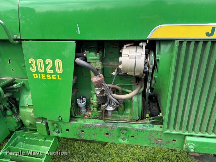 image for item EA0425 1967 John Deere 3020 Diesel tractor