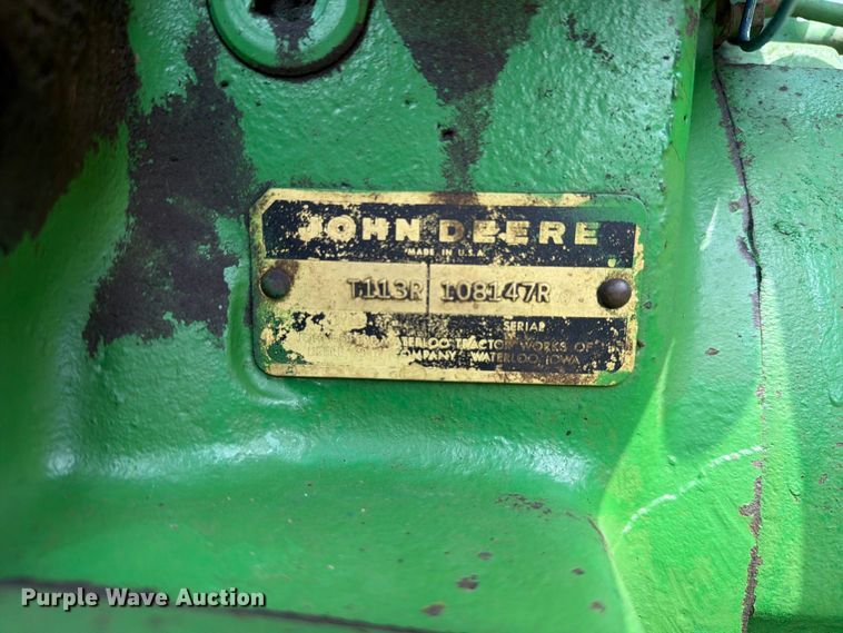 image for item EA0425 1967 John Deere 3020 Diesel tractor