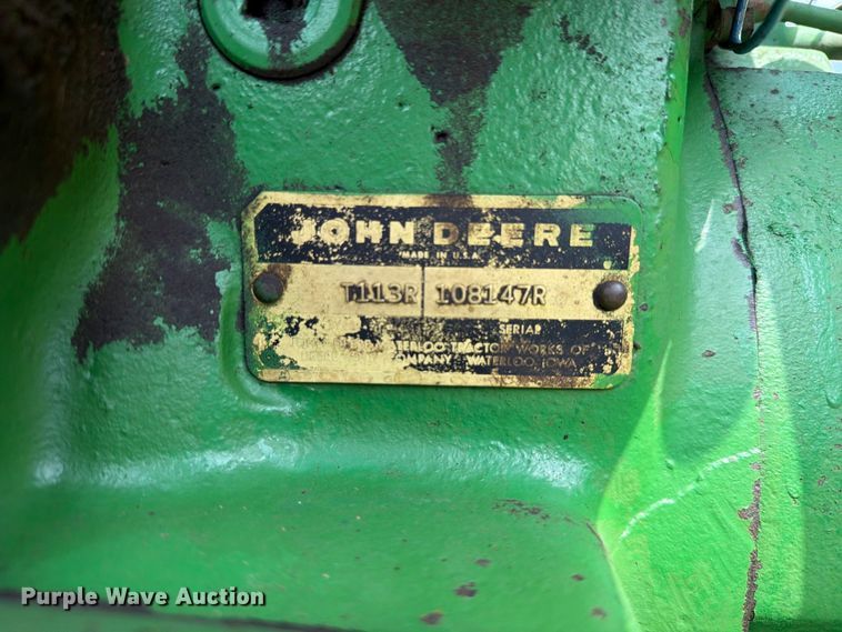 image for item EA0425 1967 John Deere 3020 Diesel tractor