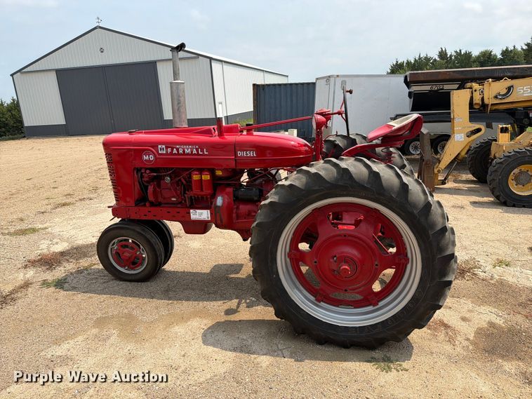 image for item EA0430 1951 McCormick Farmall M-D tractor