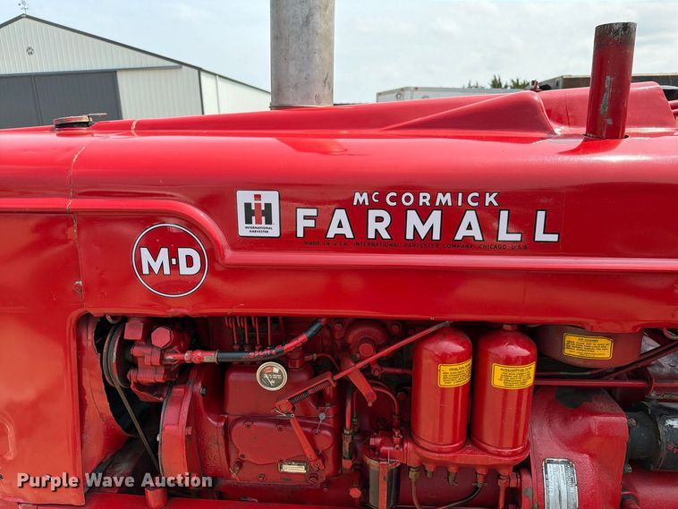 image for item EA0430 1951 McCormick Farmall M-D tractor