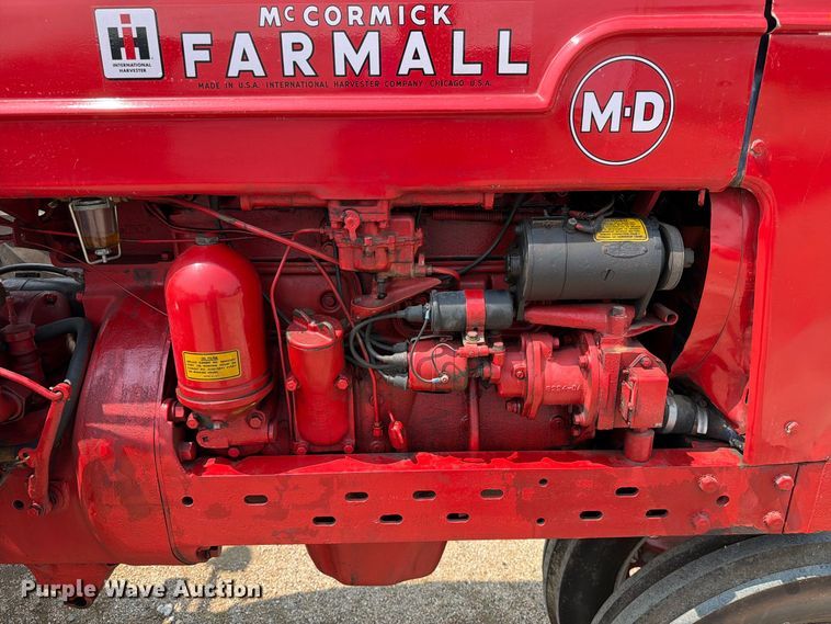 image for item EA0430 1951 McCormick Farmall M-D tractor