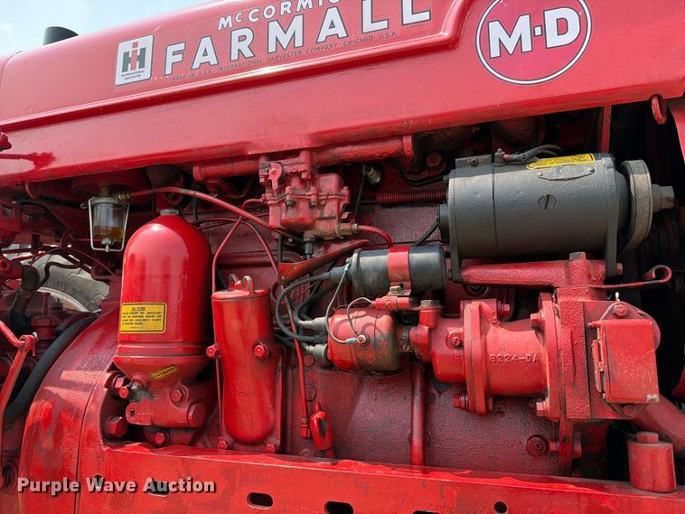 image for item EA0430 1951 McCormick Farmall M-D tractor