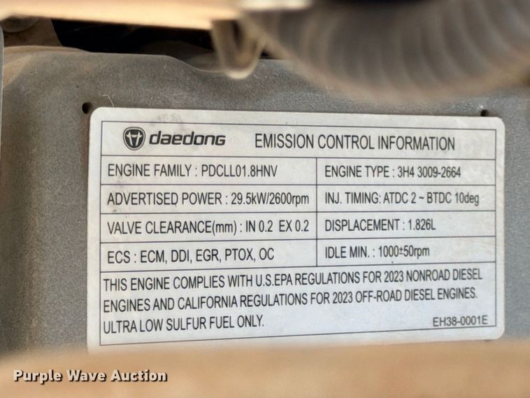 image for item ED5452 2024 Bobcat CT2040 HST MFWD tractor