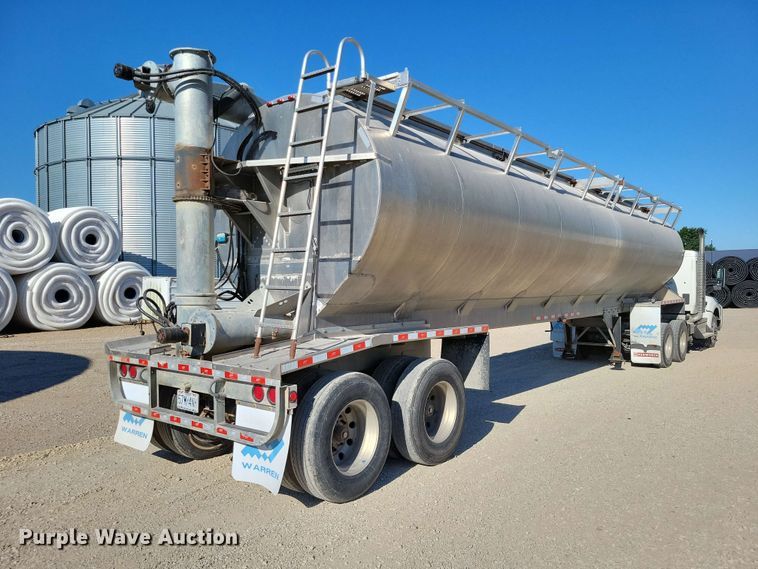 image for item EE1182 2018 Warren feed delivery trailer