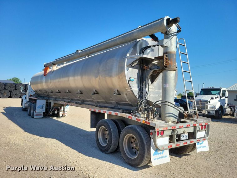 image for item EE1182 2018 Warren feed delivery trailer