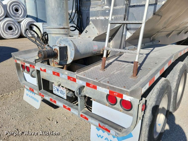 image for item EE1182 2018 Warren feed delivery trailer