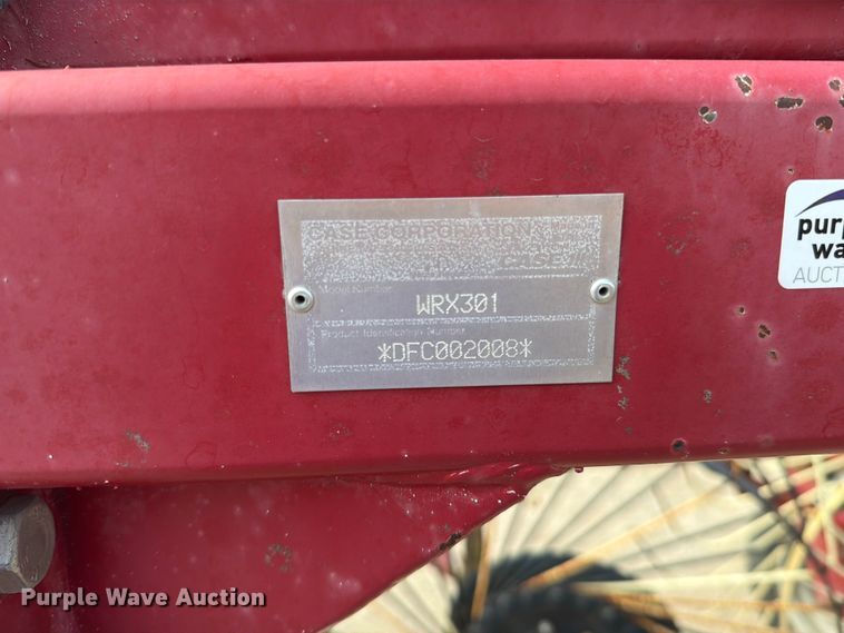 image for item EO8686 Case IH WRX301 hay rake