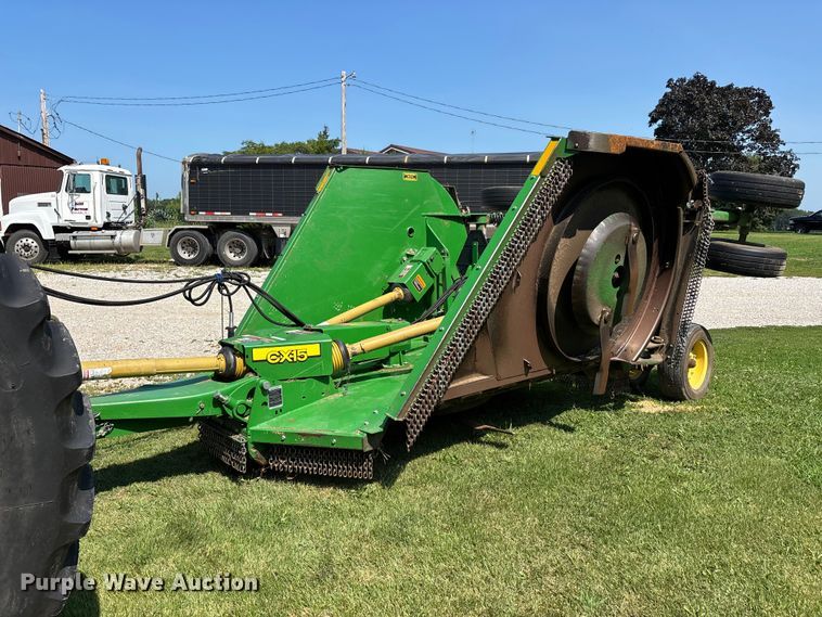 2017 John Deere CX15 batwing rotary mower