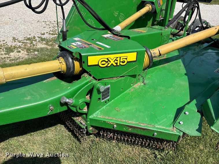image for item ER3213 2017 John Deere CX15 batwing rotary mower