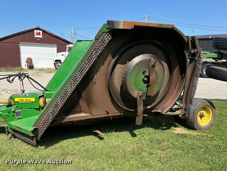 image for item ER3213 2017 John Deere CX15 batwing rotary mower
