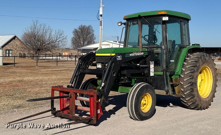 John Deere 6405 tractor