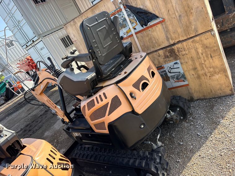 image for item ET0147 2024 Erie EM15 mini excavator