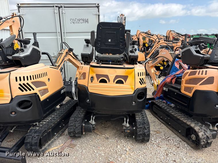 image for item ET0158 2024 Erie EM15 mini excavator