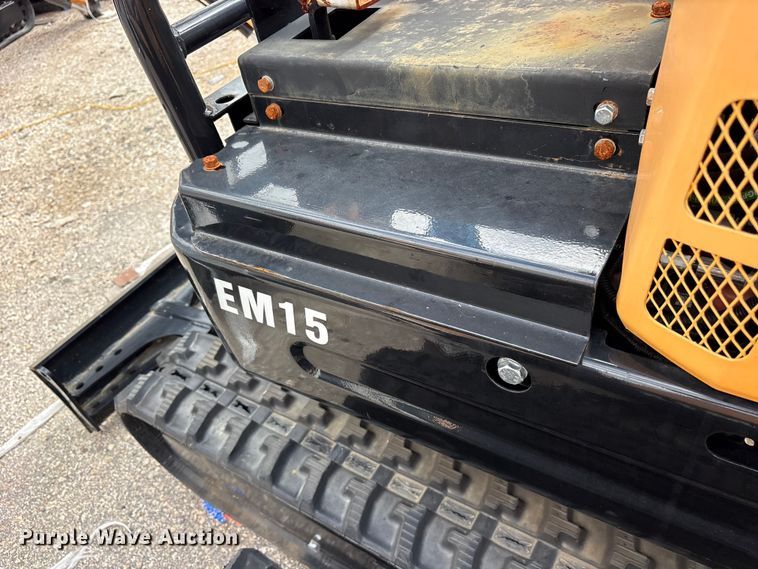 image for item ET0158 2024 Erie EM15 mini excavator