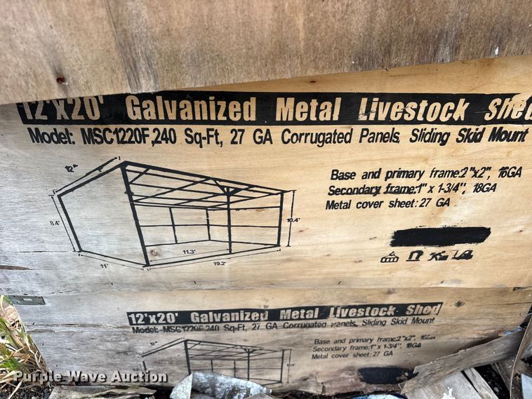 image for item ET0235 (4) Valley Pioneer MSC1220F livestock sheds