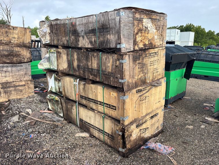 (4) Valley Pioneer MSC1220F livestock sheds