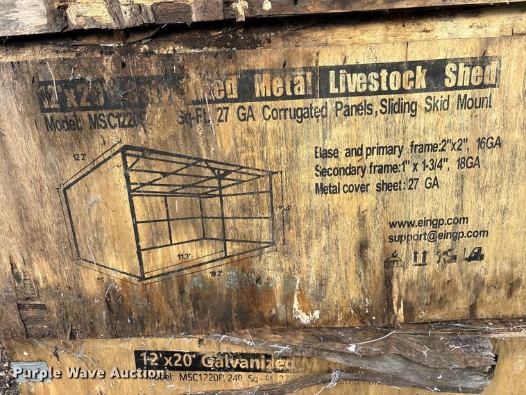 image for item ET0239 (4) Valley Pioneer MSC1220F livestock sheds
