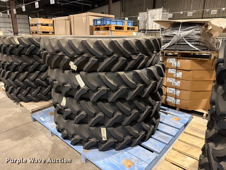 (4) Titan 380/90R46 tires