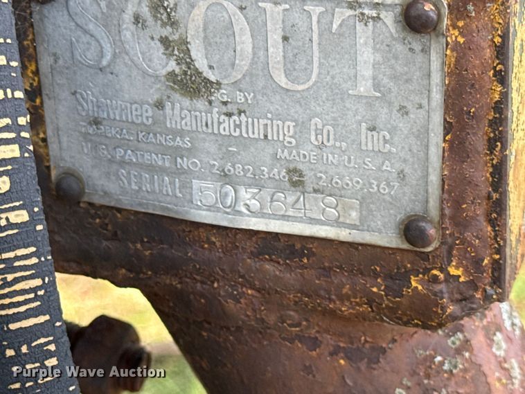 image for item EV6030 Scout backhoe attachment