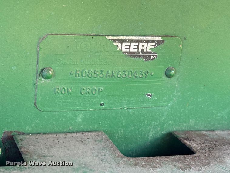 image for item EW4144 John Deere 853A all-crop head