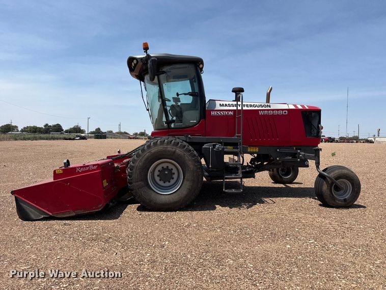 image for item EW4158 2022 Massey Ferguson WR9980 swather / windrower