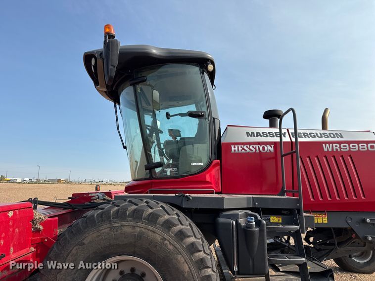 image for item EW4158 2022 Massey Ferguson WR9980 swather / windrower