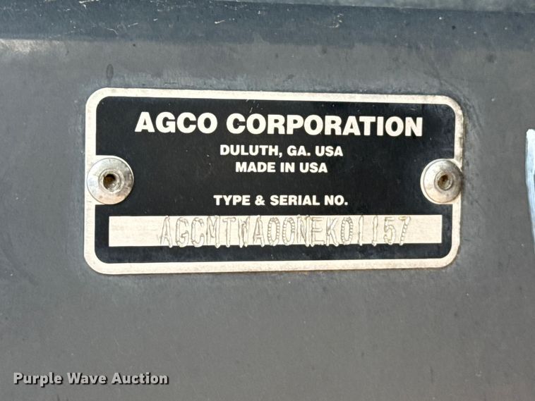 image for item EW4158 2022 Massey Ferguson WR9980 swather / windrower