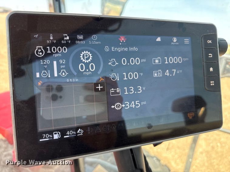 image for item EW4158 2022 Massey Ferguson WR9980 swather / windrower