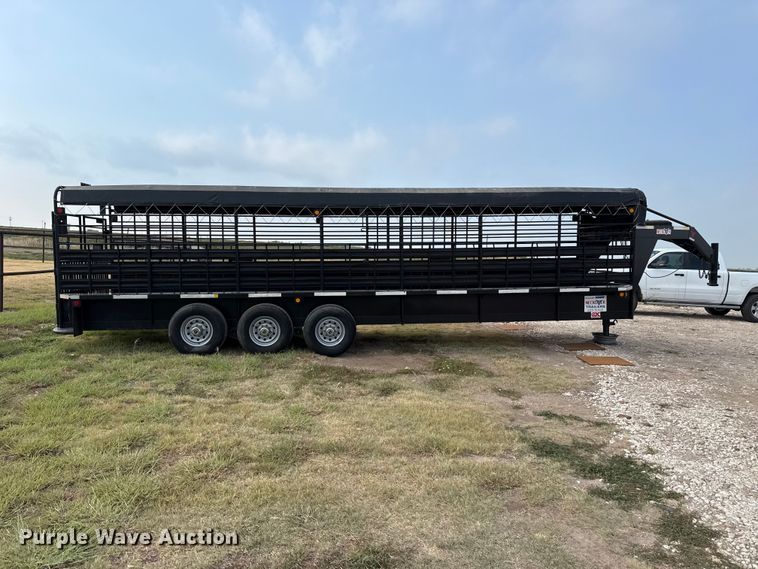 image for item EW4177 2013 Neckover Trailers GL28-3-7KE livestock trailer